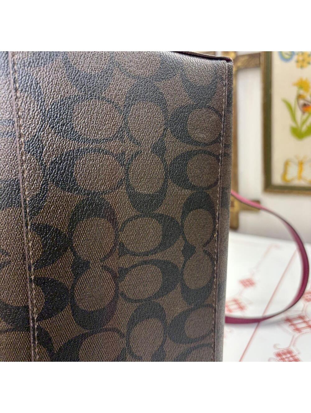 Coach 1665 “Molly” tote signature canvas - Picture 5 of 9